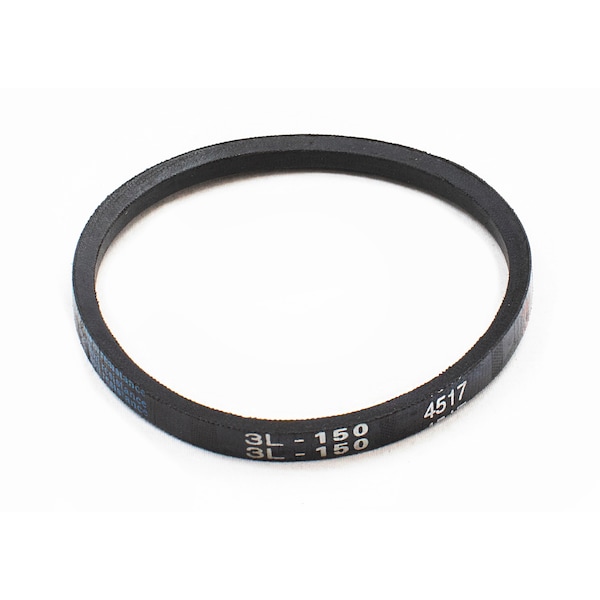 D&D 3L150 FHP V-Belt, 15 in Outside Length, 3/8 in Top Width, 7/32 in Thickness, 1 Ribs 3L150 - main